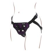 GET REAL – STRAP-ON LACE HARNES MORADO