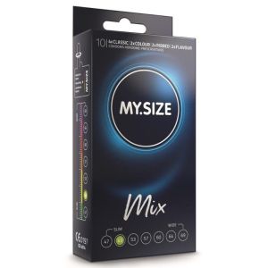 MY SIZE – MIX PRESERVATIVOS 49 MM 10 UNIDADES