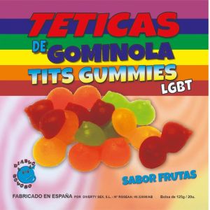 DIABLO GOLOSO – TETICAS DE GOMINOLA BRILLO SURTIDAS LGTB