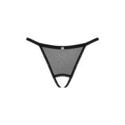 OBSESSIVE – CELIA NOIR CROTCHLESS TANGA XS/S