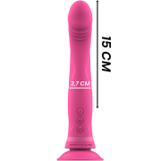 INTENSE – MICHELANGELO DILDO VIBRADOR SILICONA ROSA