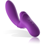 INTENSE – HARRY VIBRADOR FLEXIBLE CON LENGUA MORADO