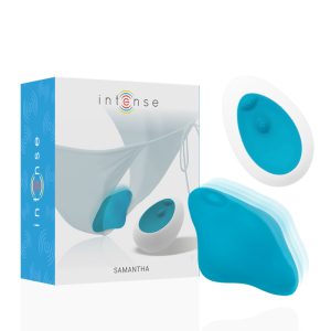 INTENSE – SAMANTHA PANTIE CONTROL REMOTO AZUL