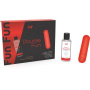 INTT RELEASES – DOUBLE FUN KIT CON BALA VIBRADORA Y GEL DE MASAJE FRESA