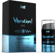 INTT – POTENTE ESTIMULANTE ÍNTIMO GEL VIBRADOR EFECTO FRÍO 15ML