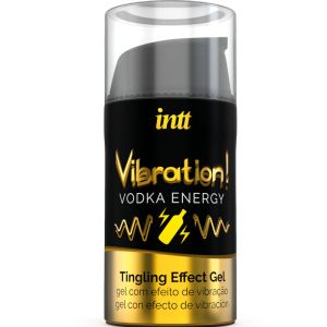 INTT – POTENTE ESTIMULANTE ÍNTIMO GEL VIBRADOR LIQUIDO VODKA 15ML