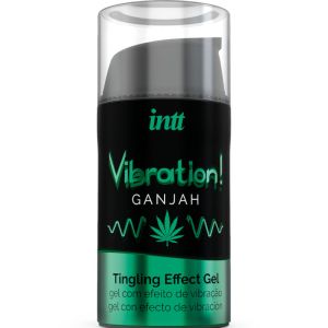 INTT – POTENTE ESTIMULANTE ÍNTIMO GEL VIBRADOR LIQUIDO CANNABIS 15ML