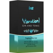 INTT – POTENTE ESTIMULANTE ÍNTIMO GEL VIBRADOR LIQUIDO GIN  TONIC 15ML