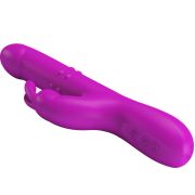 PRETTY LOVE – REESE VIBRADOR CON ROTACIÓN MORADO