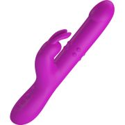 PRETTY LOVE – REESE VIBRADOR CON ROTACIÓN MORADO