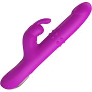 PRETTY LOVE – REESE VIBRADOR CON ROTACIÓN MORADO