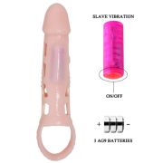 PRETTY LOVE – HARRISON FUNDA EXTENSORA PENE CON VIBRACION Y STRAP 13.5 CM