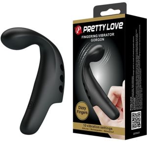 PRETTY LOVE – DEDAL VIBRADOR GORGON NEGRO