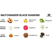 EYE OF LOVE – MATCHMAKER BLACK DIAMOND PERFUME FEROMONAS PARA ÉL 30 ML