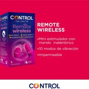 CONTROL – MASAJEADOR PERSONAL CONTROL REMOTO WIRELESS