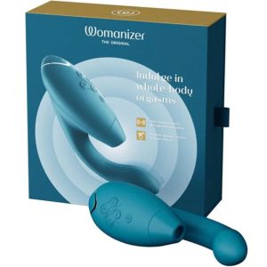 WOMANIZER – DUO 2 ESTIMULADOR AZUL PETRÓLEO