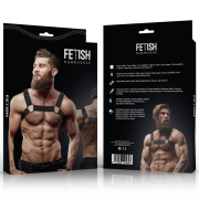 FETISH SUBMISSIVE ATTITUDE – ARNÉS DEPORTIVO AJUSTABLE NEOPRENO PECHO HOMBRE