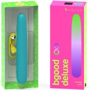 B SWISH – BGOOD INFINITE DELUXE VIBRADOR RECARGABLE SILICONA AZUL