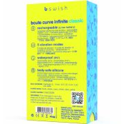 B SWISH – BCUTE CURVE INFINITE CLASSIC VIBRADOR RECARGABLE SILICONA AMARILLO