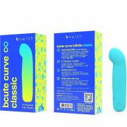 B SWISH – BCUTE CURVE INFINITE CLASSIC VIBRADOR RECARGABLE SILICONA AZUL