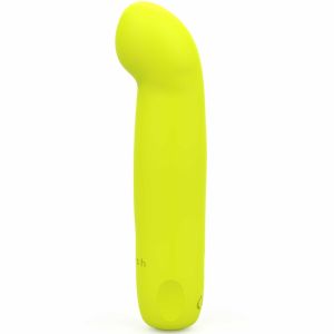 B SWISH – BCUTE CURVE INFINITE CLASSIC EDICION LIMITADA VIBRADOR RECARGABLE SILICONA AMARILLO