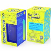 B SWISH – BCUTE CURVE INFINITE CLASSIC EDICION LIMITADA VIBRADOR RECARGABLE SILICONA AMARILLO