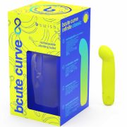 B SWISH – BCUTE CURVE INFINITE CLASSIC EDICION LIMITADA VIBRADOR RECARGABLE SILICONA AMARILLO