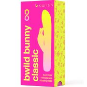 B SWISH – BWILD BUNNY INFINITE CLASSIC VIBRADOR RECARGABLE SILICONA ROSA