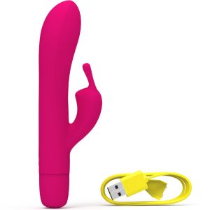 B SWISH – BWILD BUNNY INFINITE CLASSIC VIBRADOR RECARGABLE SILICONA ROSA