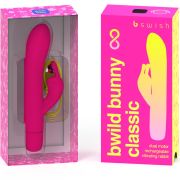 B SWISH – BWILD BUNNY INFINITE CLASSIC VIBRADOR RECARGABLE SILICONA ROSA