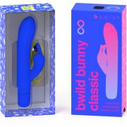 B SWISH – BWILD BUNNY INFINITE CLASSIC VIBRADOR RECARGABLE SILICONA AZUL