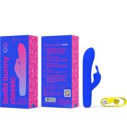 B SWISH – BWILD BUNNY INFINITE CLASSIC VIBRADOR RECARGABLE SILICONA AZUL