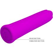 PRETTY LOVE – CURTIS MINI VIBRADOR SUPER POWER 12 VIBRACIONES SILICONA VIOLETA