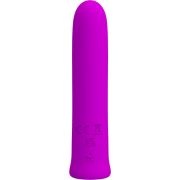 PRETTY LOVE – CURTIS MINI VIBRADOR SUPER POWER 12 VIBRACIONES SILICONA VIOLETA