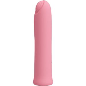 PRETTY LOVE – CURTIS MINI VIBRADOR SUPER POWER 12 VIBRACIONES SILICONA ROSA