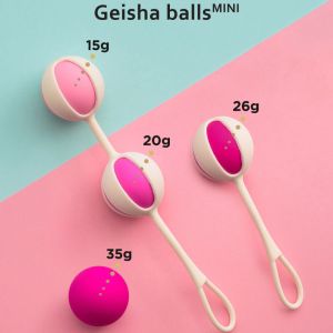 G-VIBE – SET 4 GEISHA BALLS MINI MORADO