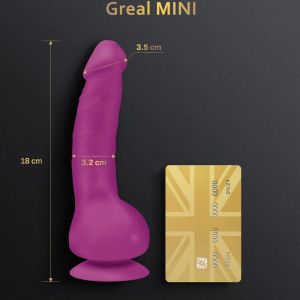 G-VIBE – GREAL MINI DILDO VIBRADOR SILICIONA FUCSIA