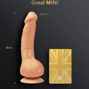 G-VIBE – GREAL MINI DILDO VIBRADOR SILICIONA NATURAL