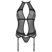 PASSION – SATARA CORSET EROTIC LINE NEGRO S/M