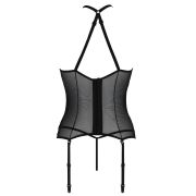 PASSION – SATARA CORSET EROTIC LINE NEGRO S/M