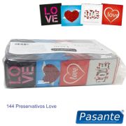 PASANTE – PRESERVATIVO LOVE BOLSA 144 UNIDADES