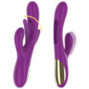 INTENSE – APOLO VIBRADOR MULTIFUNCIÓN RECARGABLE 7 VIBRACIONES CON LENGUA OSCILANTE MORADO