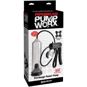 PUMP WORX – BOMBA DE POTENCIA PRO-GAUGE TRANSPARENTE