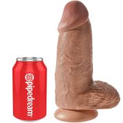 KING COCK – PENE REALISTICO CHUBBY 23 CM CARAMELO