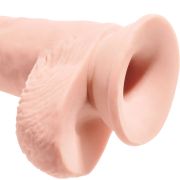 KING COCK – PENE REALISTICO CON TESTICULOS 19.4 CM NATURAL