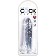 KING COCK – CLEAR PENE REALISTICO 15.5 CM TRANSPARENTE