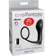 ANAL FANTASY ELITE COLLECTION – PLUG VIBRADOR ASS-GASM COCKRING