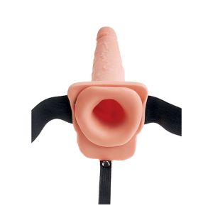 FETISH FANTASY SERIES – ARNES AJUSTABLE PENE REALISTICO CON TESTICULOS SQUIRTING 19 CM