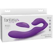 FANTASY FOR HER – VIBRADOR DOBLE PENETRACION CONTROL REMOTO 9 NIVELES VIOLETA