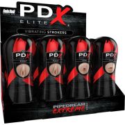 PDX ELITE – SET MASTURBADOR STROKER 12 UNIDADES: 6X VAGINA, 3X ANO, 3X BOCA